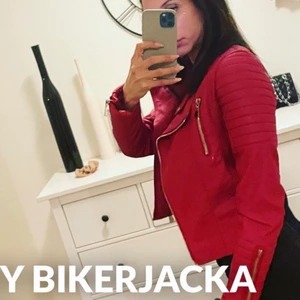 Helt ny biker jacka . Storlek xs  - Bikerjacka i st xs . Helt ny med lappen kvar 