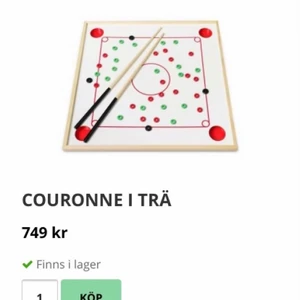 Couronne i trä - Biljard, fint skick