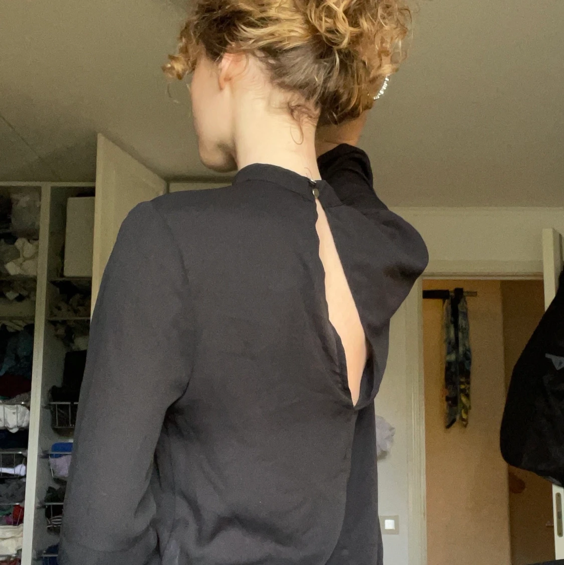 Svart blus - 90