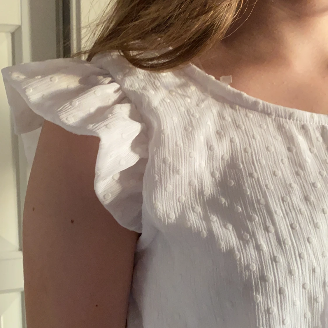 Vit sommarklänning  - 91