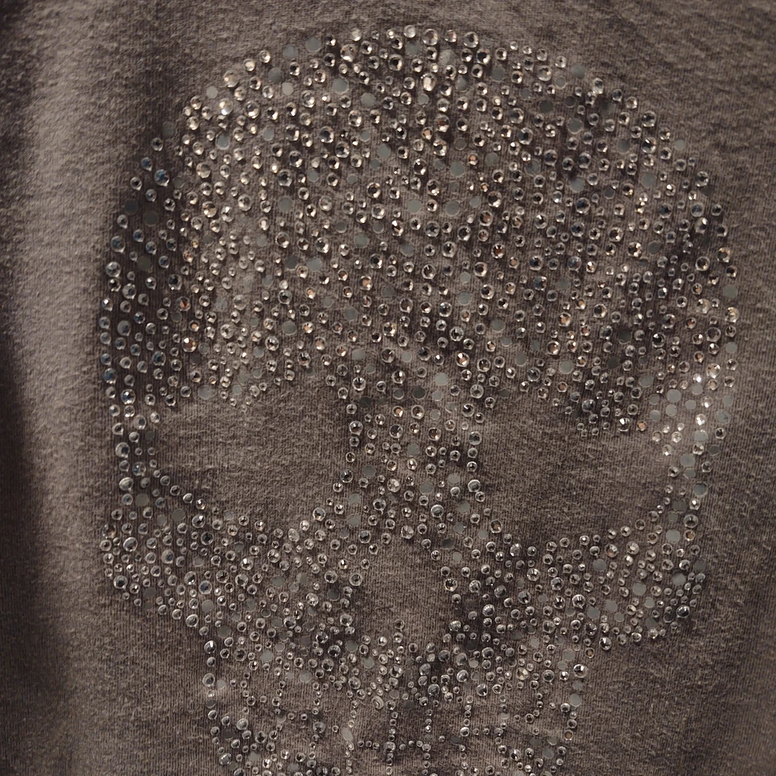 T-shirt med rhinestone - 91