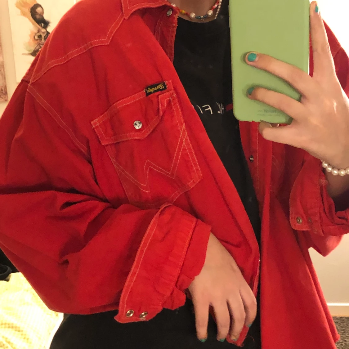 Vintage wrangler skjorta/overshirt 