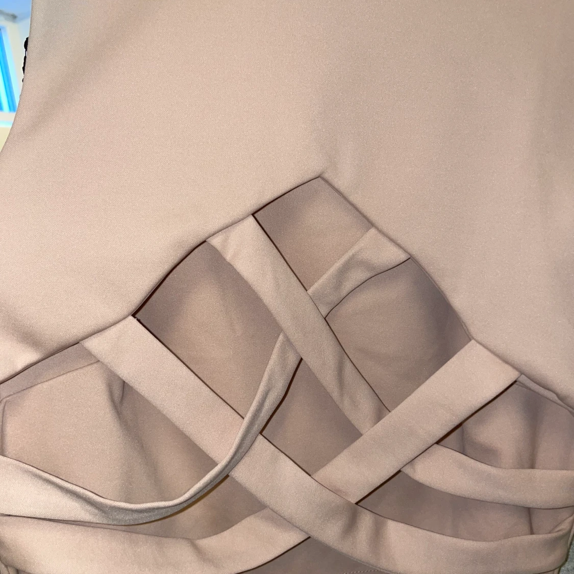 BEIGE/ROSA KLÄNNING - 91