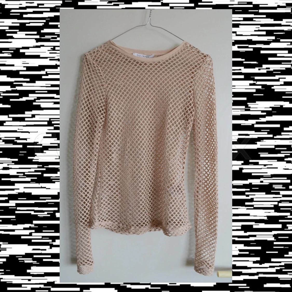 Beige nättröja