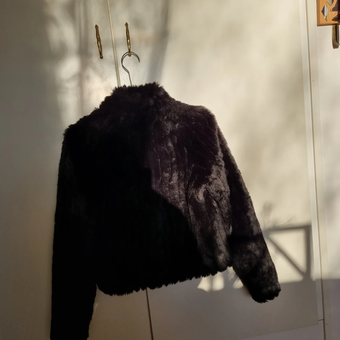 Kort jacka i fuskpäls - 91