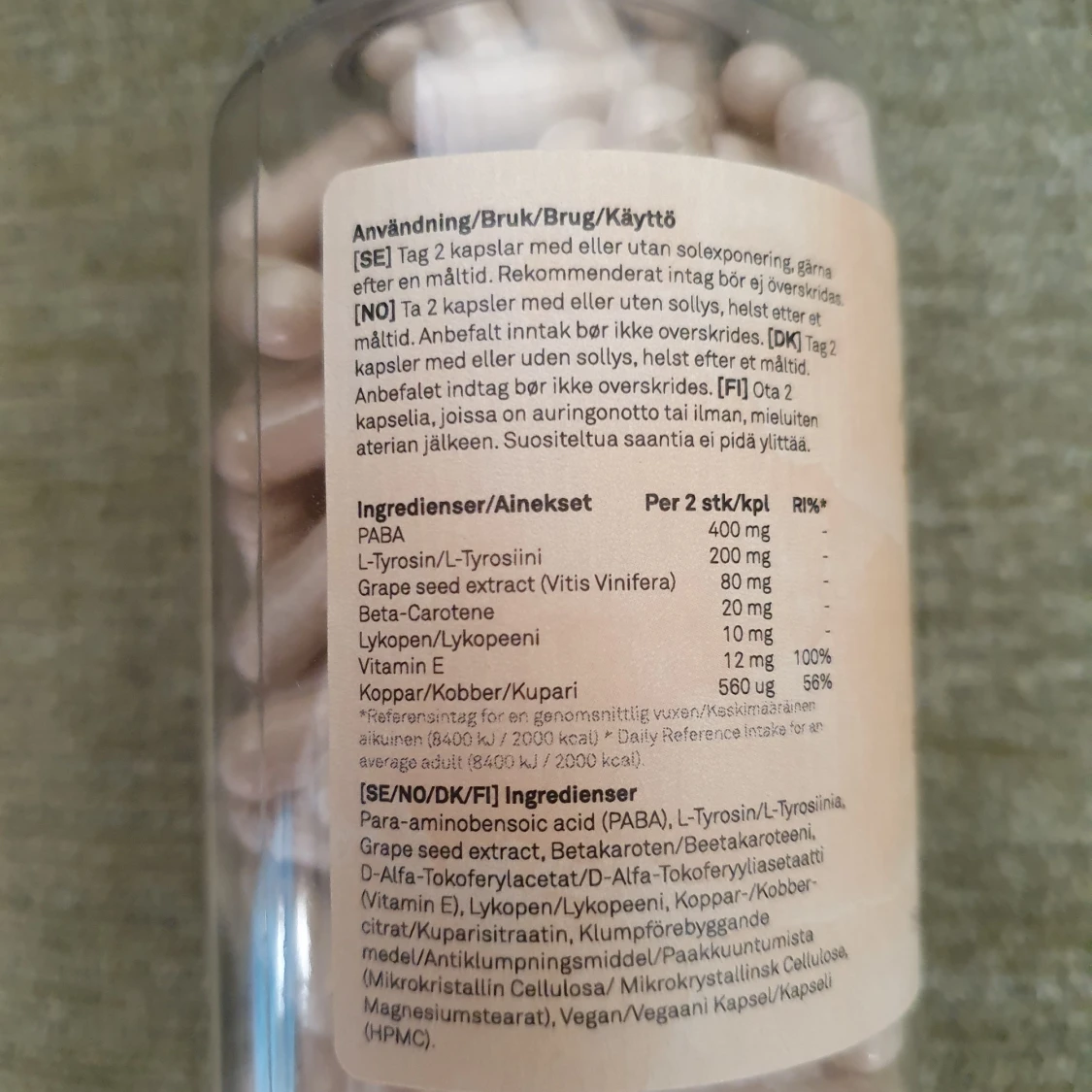 Brun utan solkapslar säljes  - 91