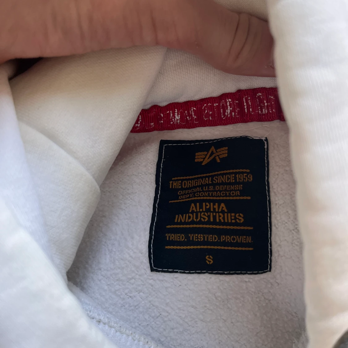 Alpha industries hoodie stl S - 91