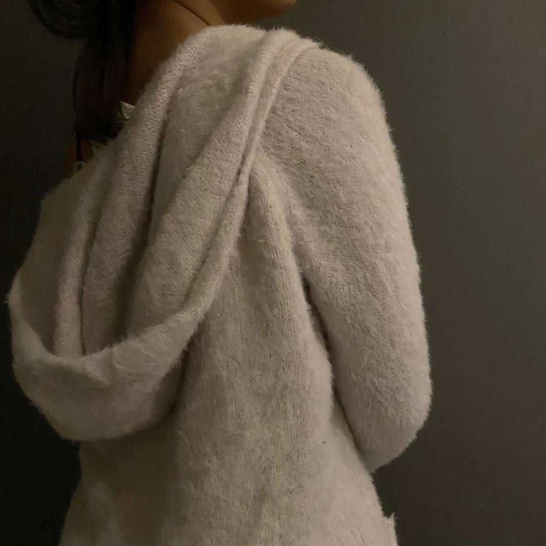 Mysig kofta med luva - 90