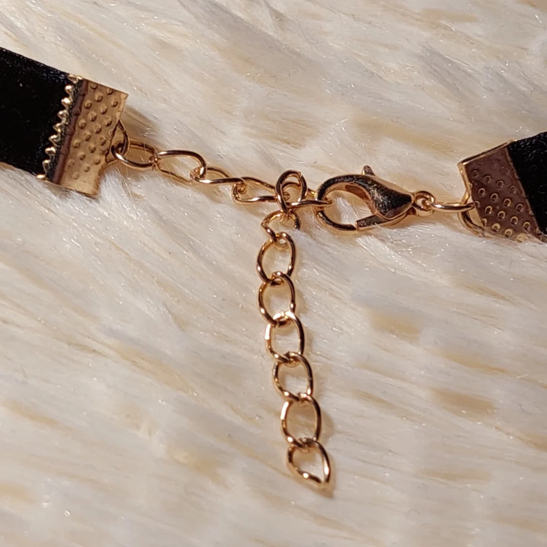 Snowflake choker with chains - 90