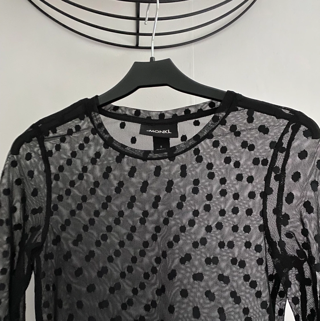 Genomskinlig topp - 90