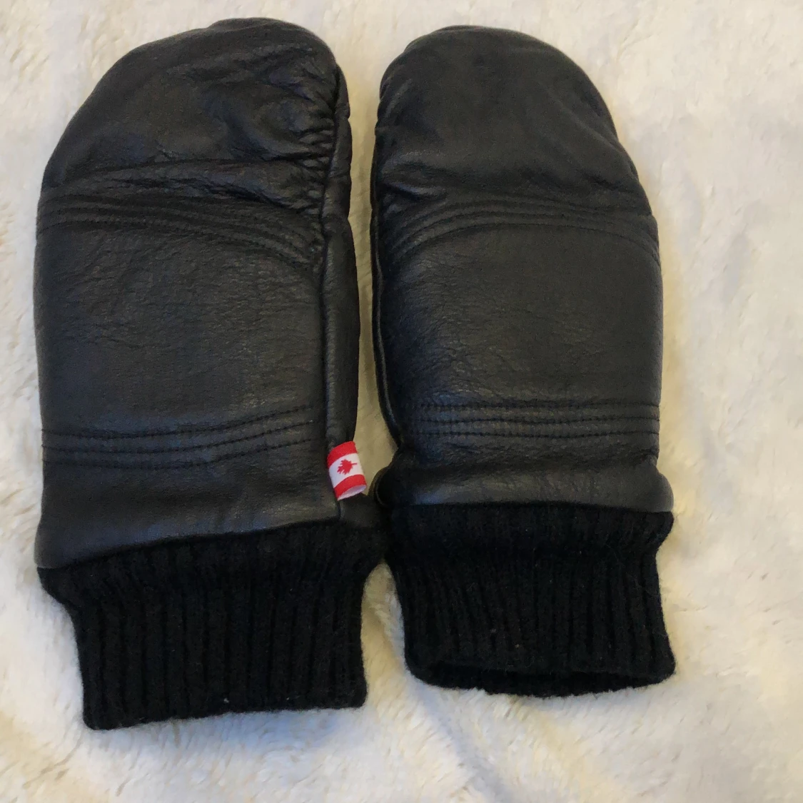 Mjuka lädervantar - 90