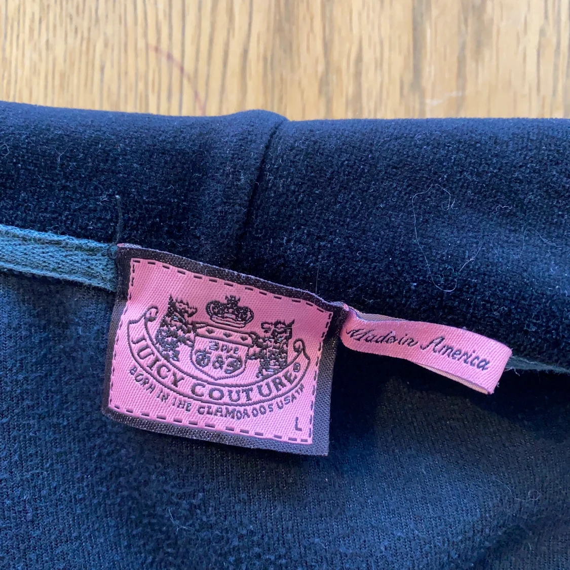 Juicy Couture hoodie, Strl L (barn) - 91