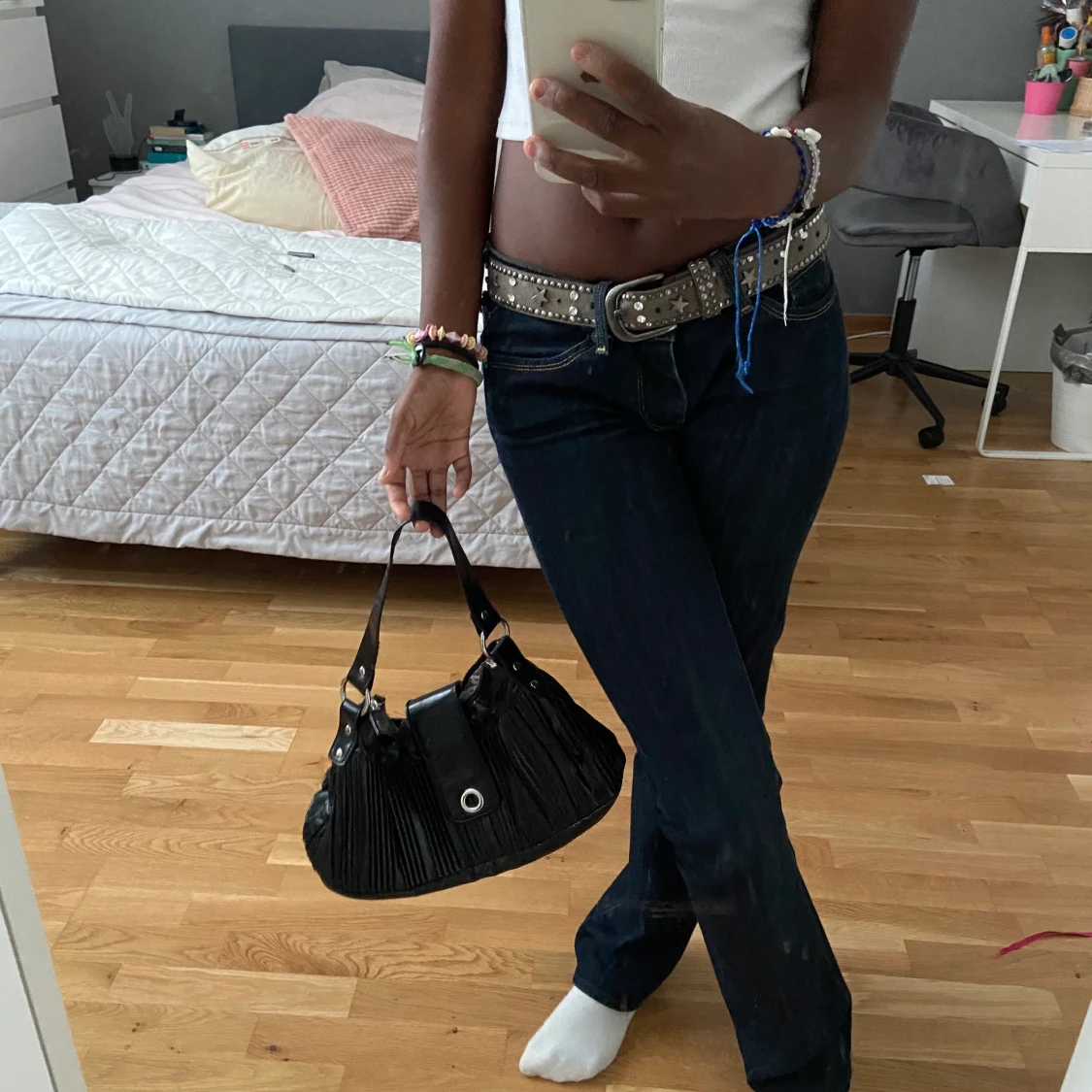 Svart handväska  - 90