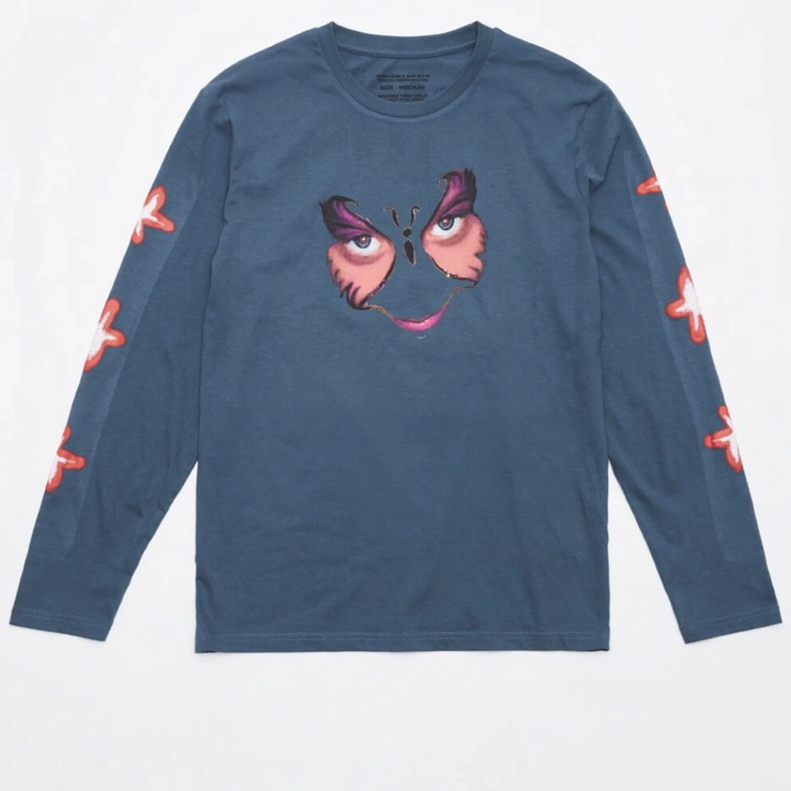 yung lean butterfly ls t-shirt