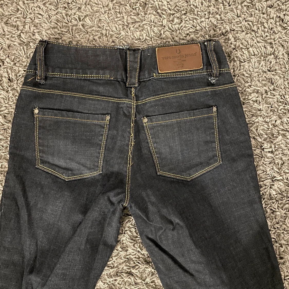 Lågmidjade jeans💙 - 91