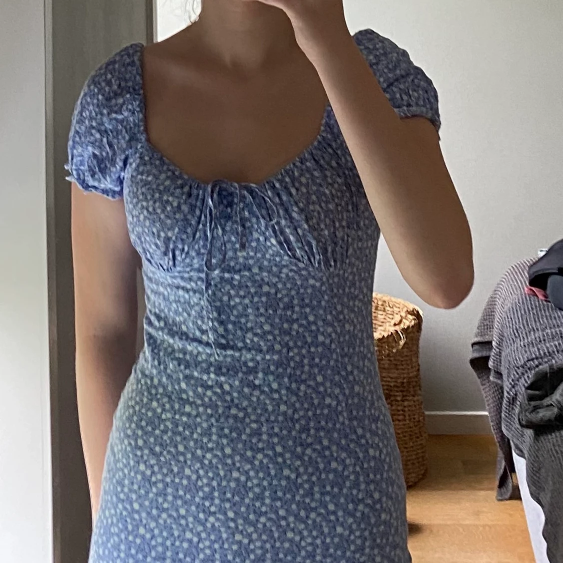 Söt blommig klänning