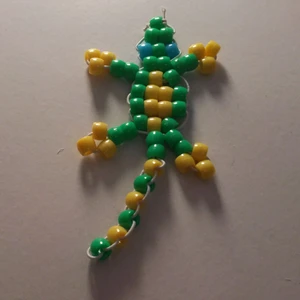 Kandi bead lizard🦎 - You can choose colours for eyes,body and pattern