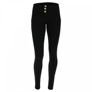 SÖKER STORLEK L - Söker dessa Freddy wrup (svarta) i midwaist eller regularwaist