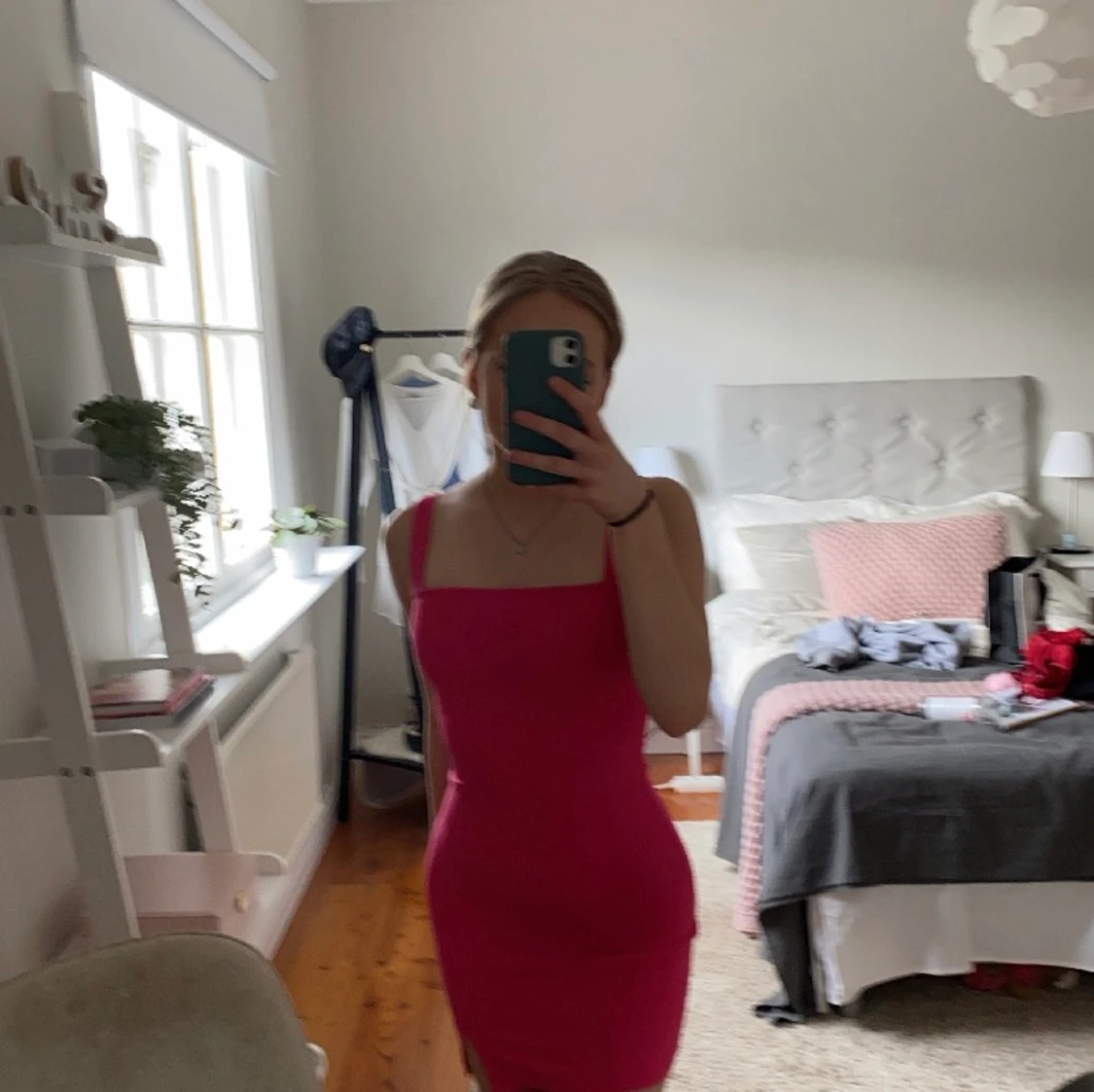 Rosa tight klänning  - 91