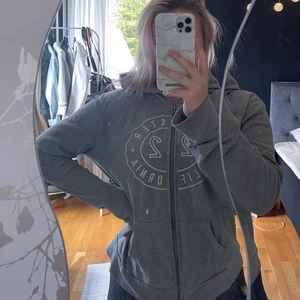 Hollister hoodie - Supermysig grå hoodie med dragkedja från hollister. Köpt för flera år sedan men knappt använd. Frakt är inräknat i priset🤍