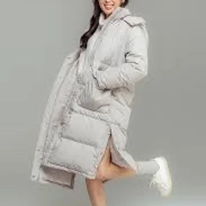 Lång jacka  - Jätte söt jacka, jätte varmt 