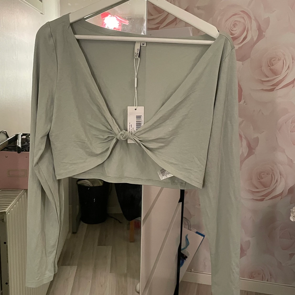 Mintgrön croptop! - 90