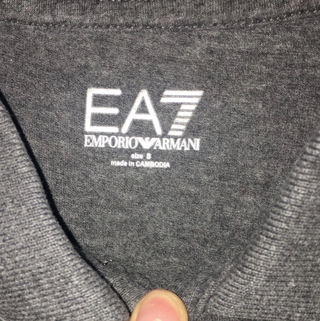 Armani Piké tröja grå - 90