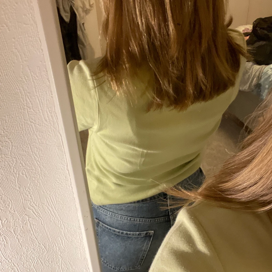 Ljusgrön tröja - 90