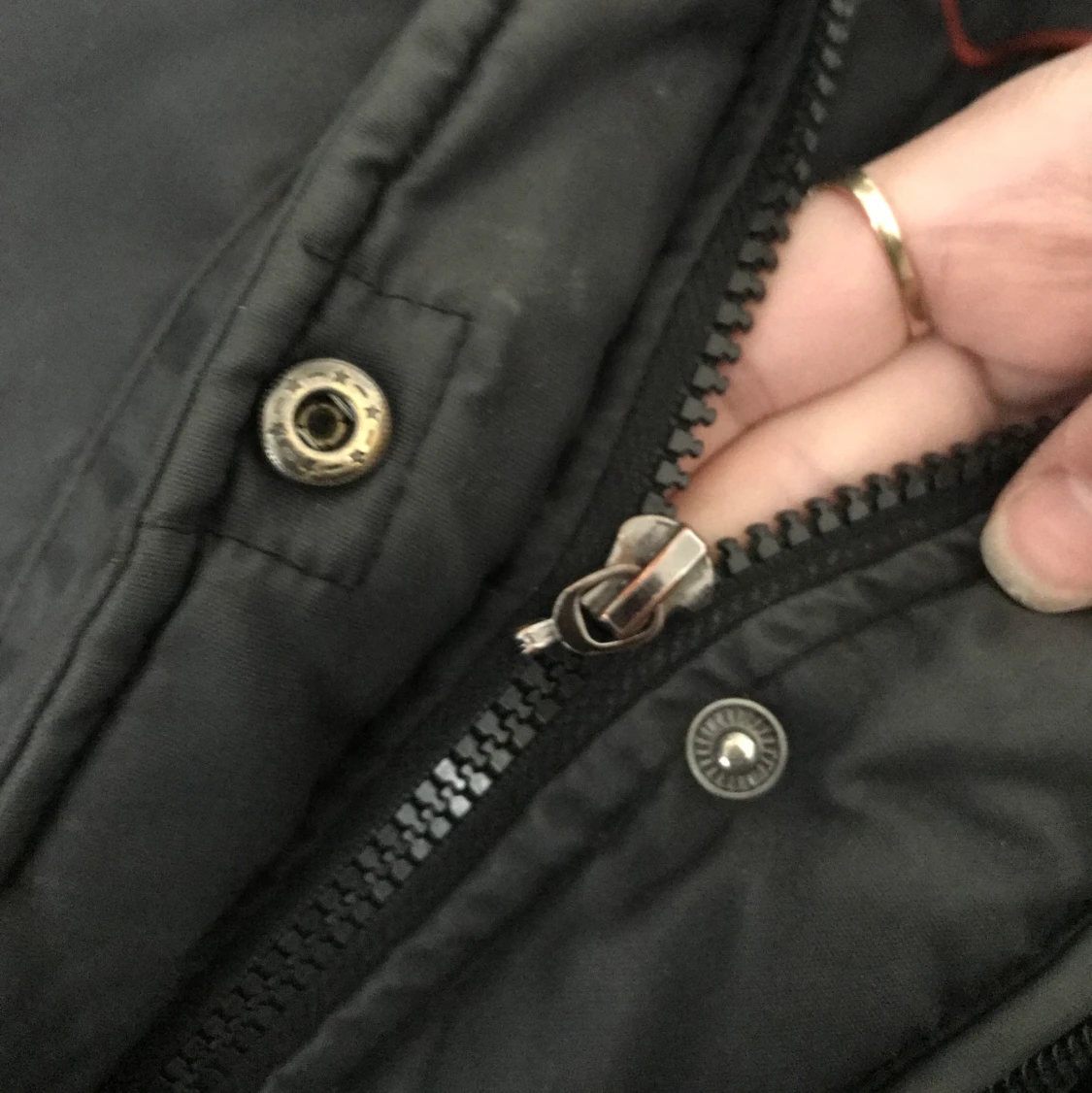 Hollies jacka äkta päls  - 91