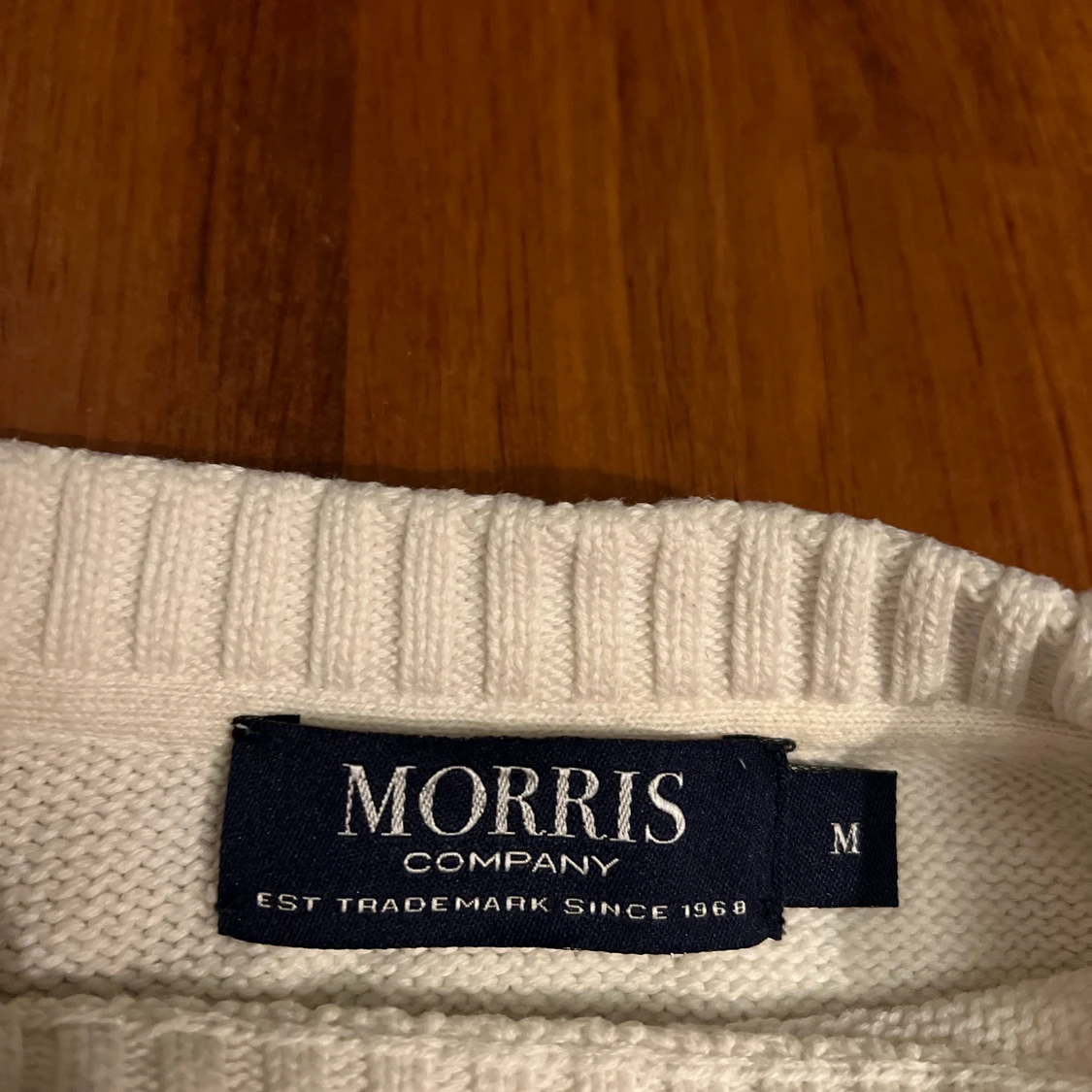 Morris stickad stl M - 91