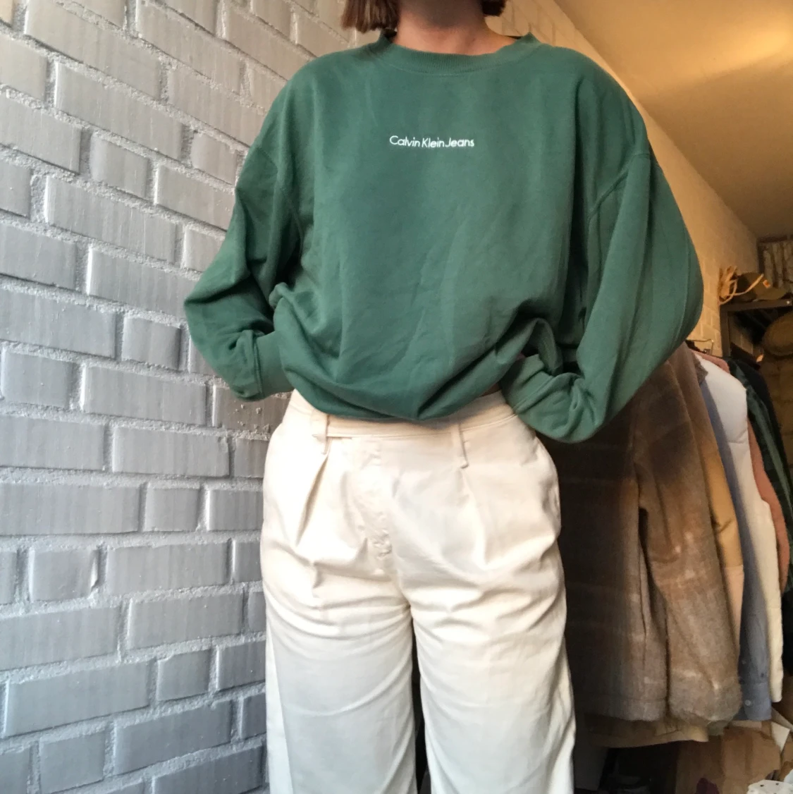 Calvin Klein Jeans collagetröja  - 90