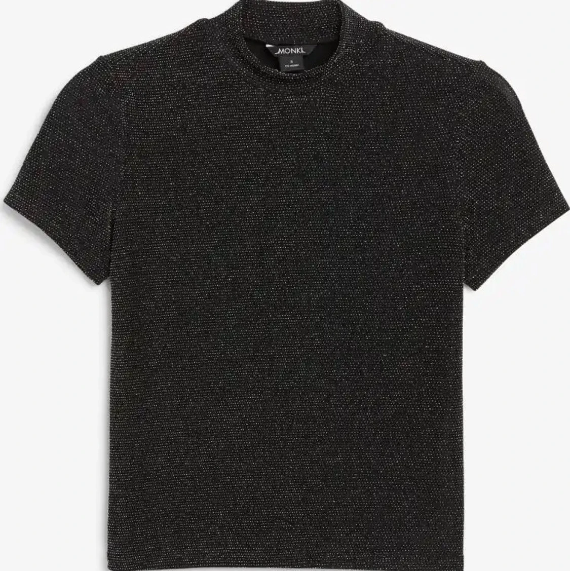 Monki glittery top svart S - 90