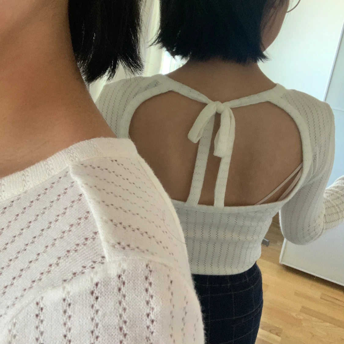 Skön topp med öppen rygg - 90