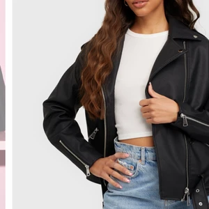 SÖKES stl. 38 - Söker denna boyfriend skinnjacka från Nelly (missguided) storlek 38 alt 40