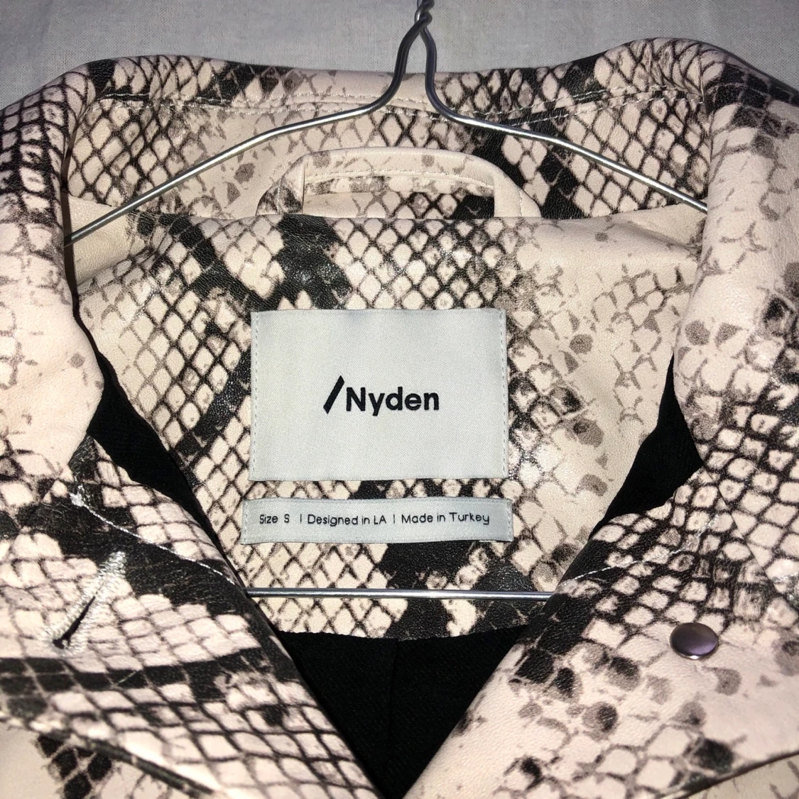 Äkta läder jacka - 91