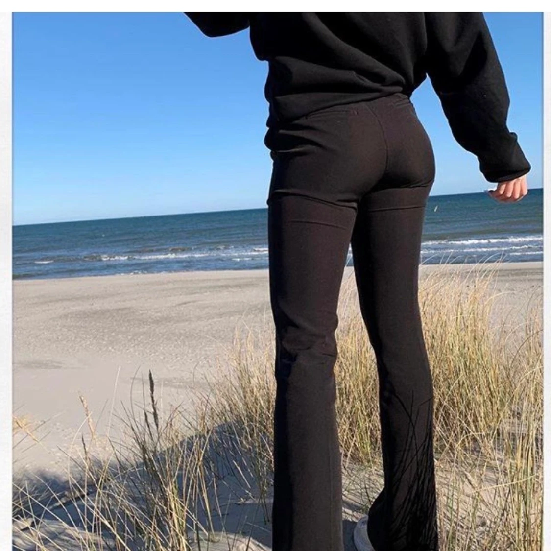 Svarta kostymbyxor - 90