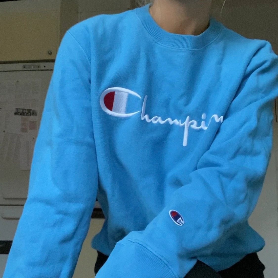 Champion collegetröja, BLÅ - 90