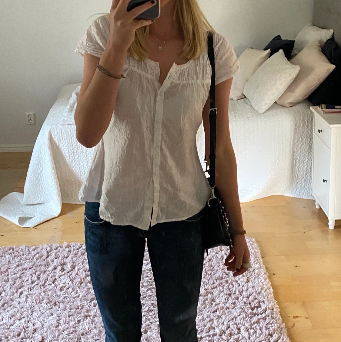 Zara väska med nitar  - 90