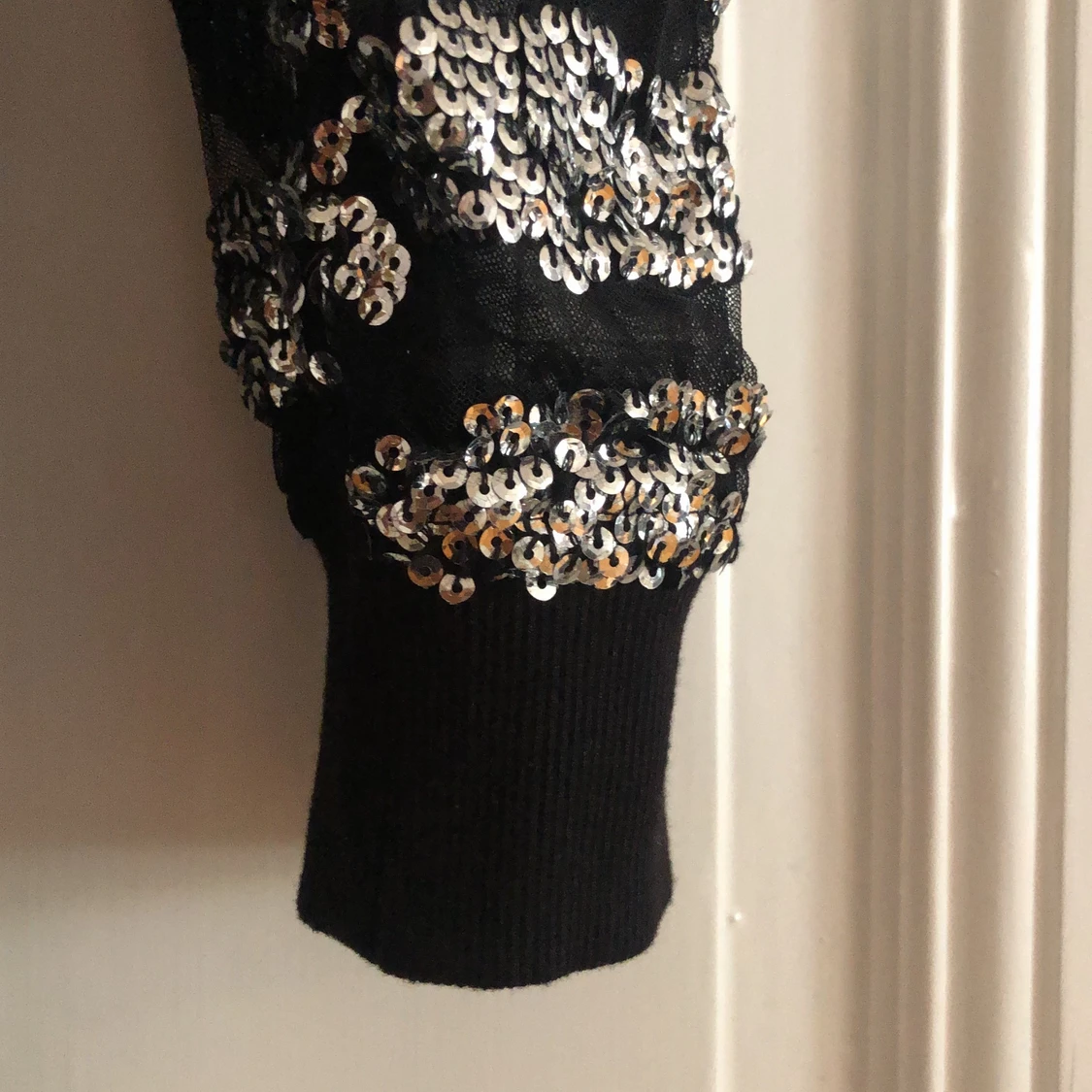 Sweatshirt klänning med paljetter - 91