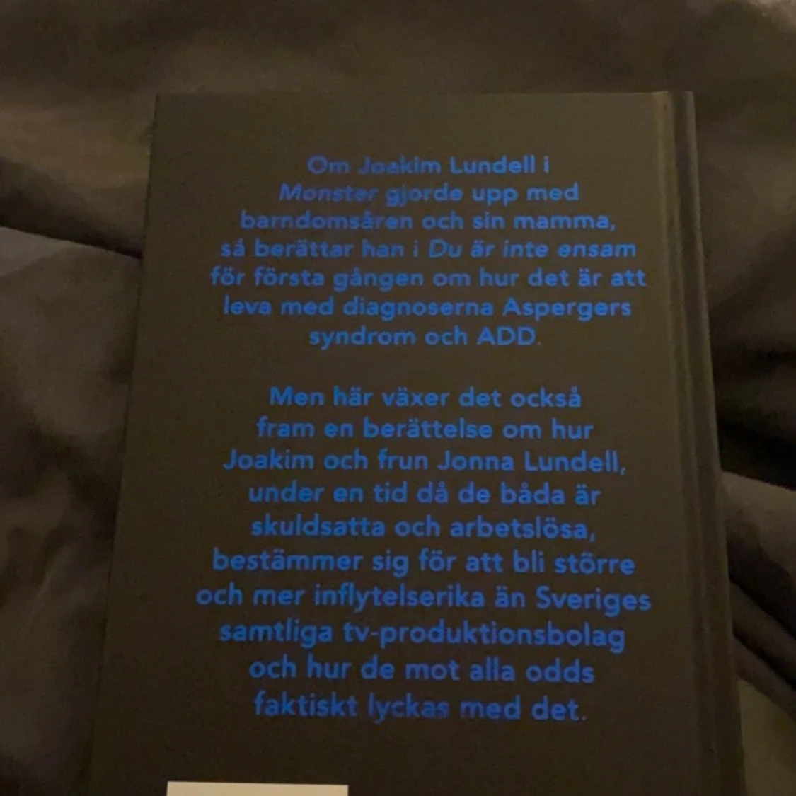 Signerad joakim Lundell bok  - 91