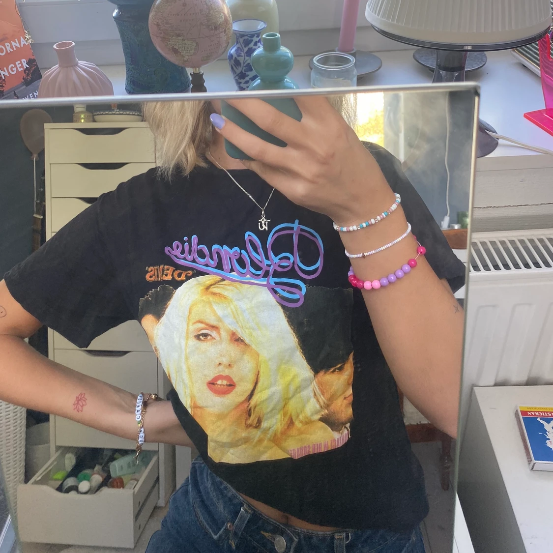 Bershka T-shirt med tryck!