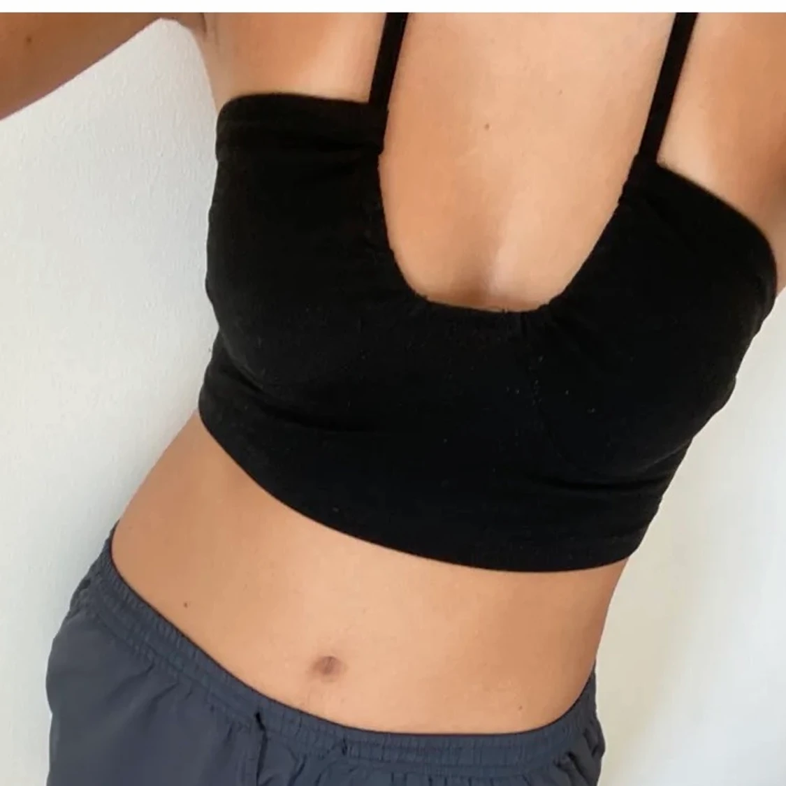 Svart kryss linne - 90