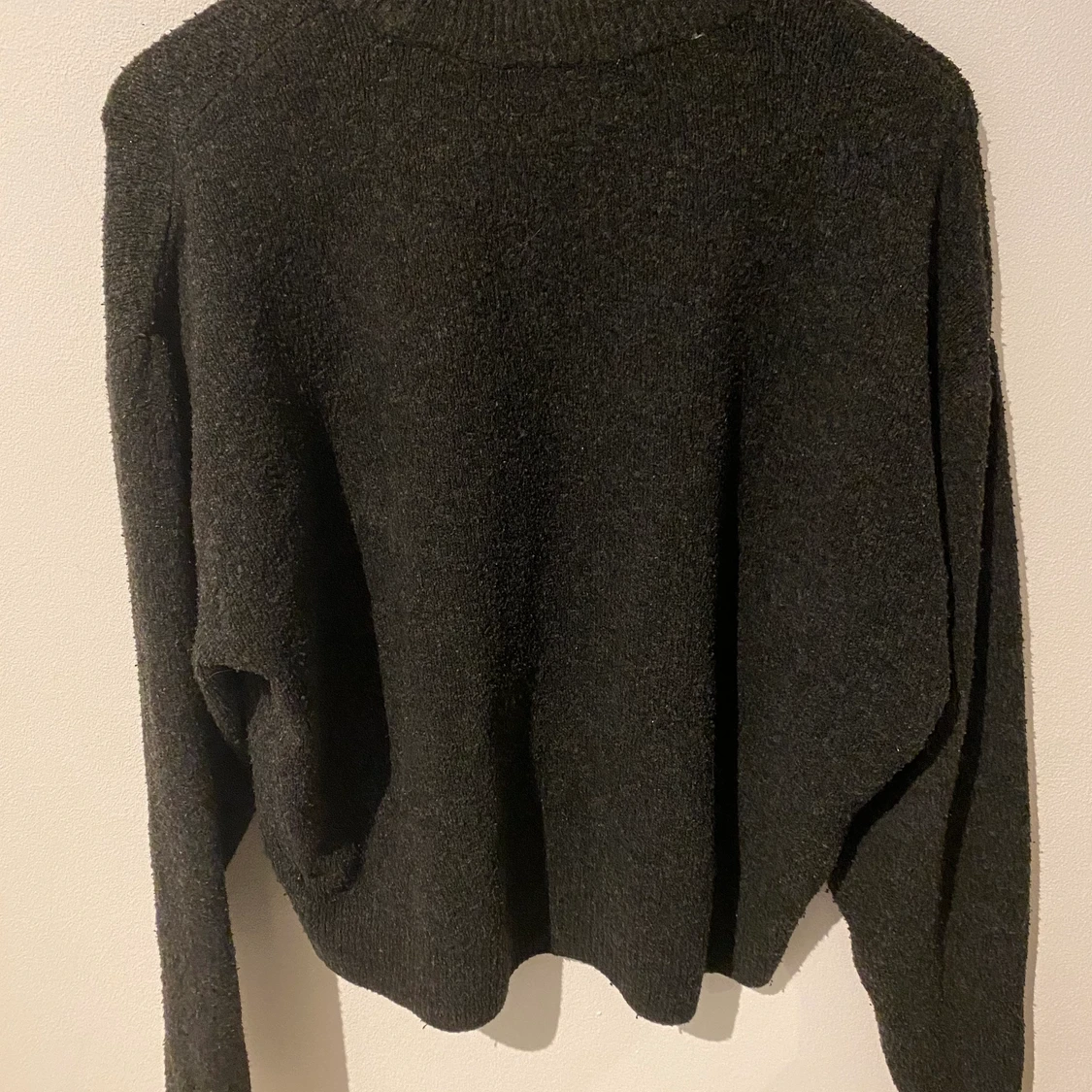 Svart stickad tröja - 90