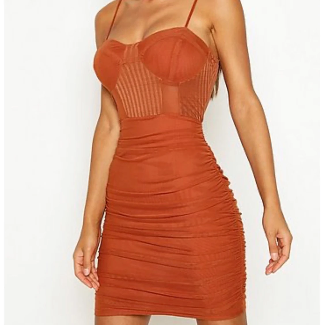 Mesh mini dress oanvänd