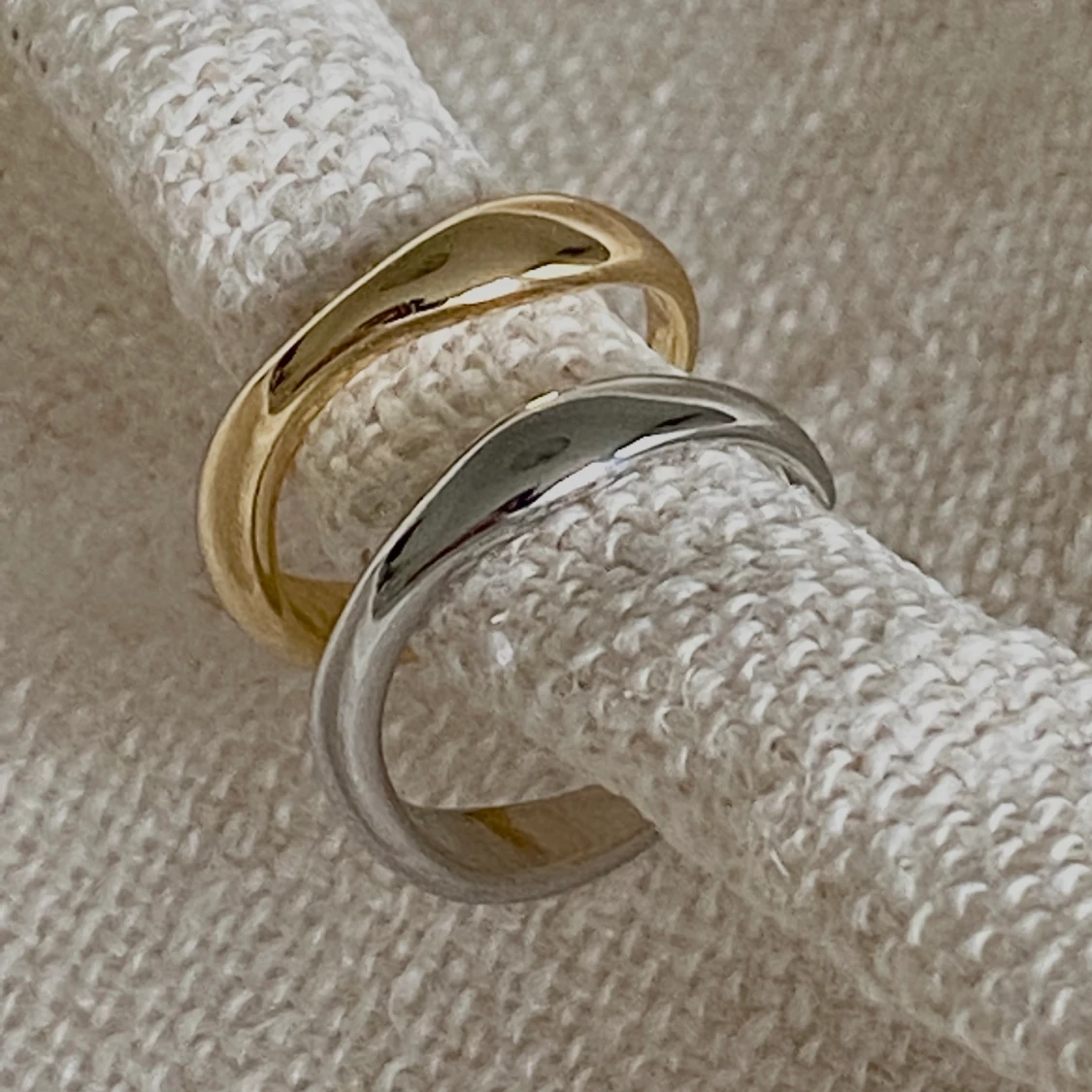 Guld/silver ringar 🤍 - 90