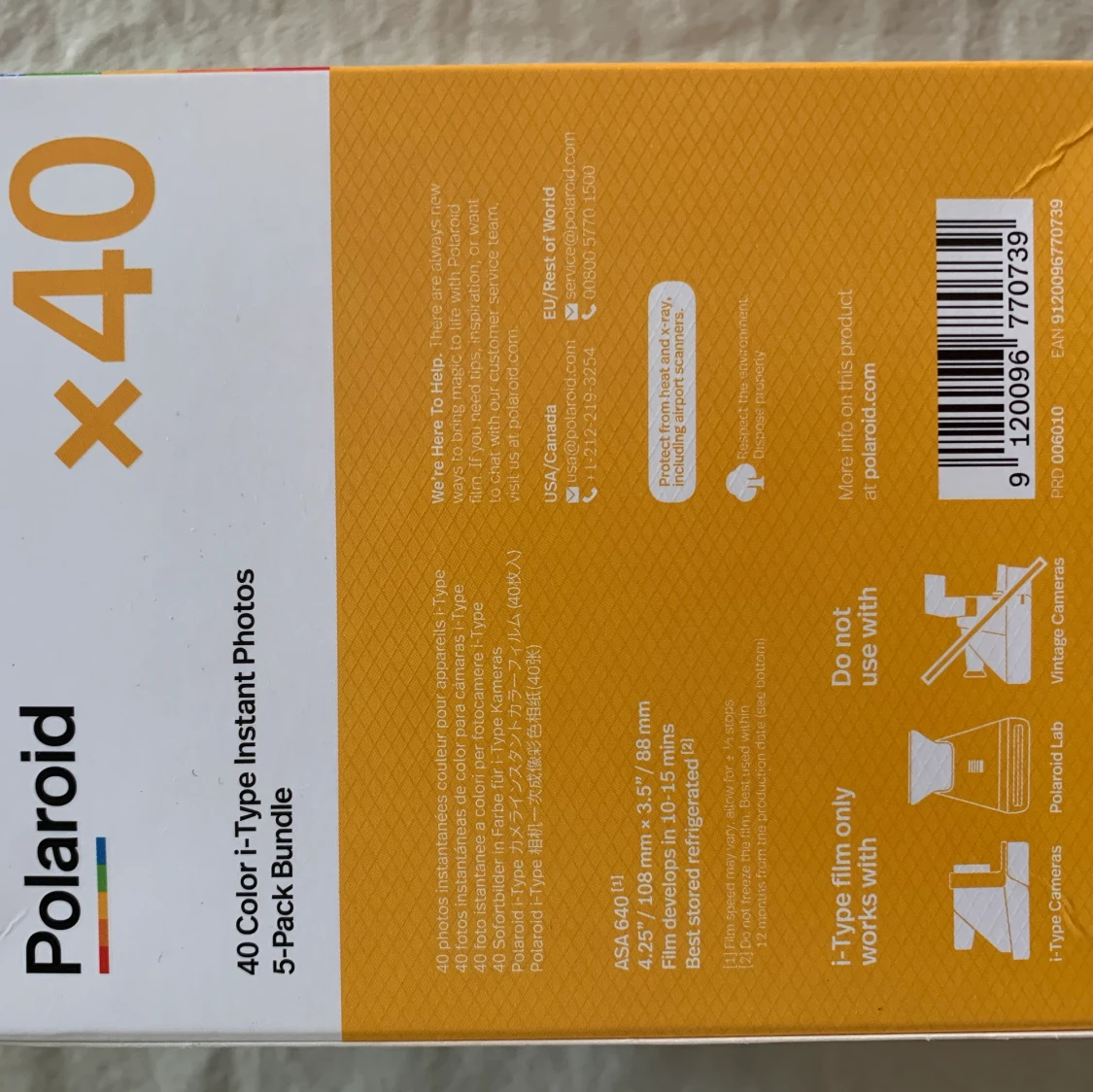 Polaridbilder. Color i-Type Film - 91