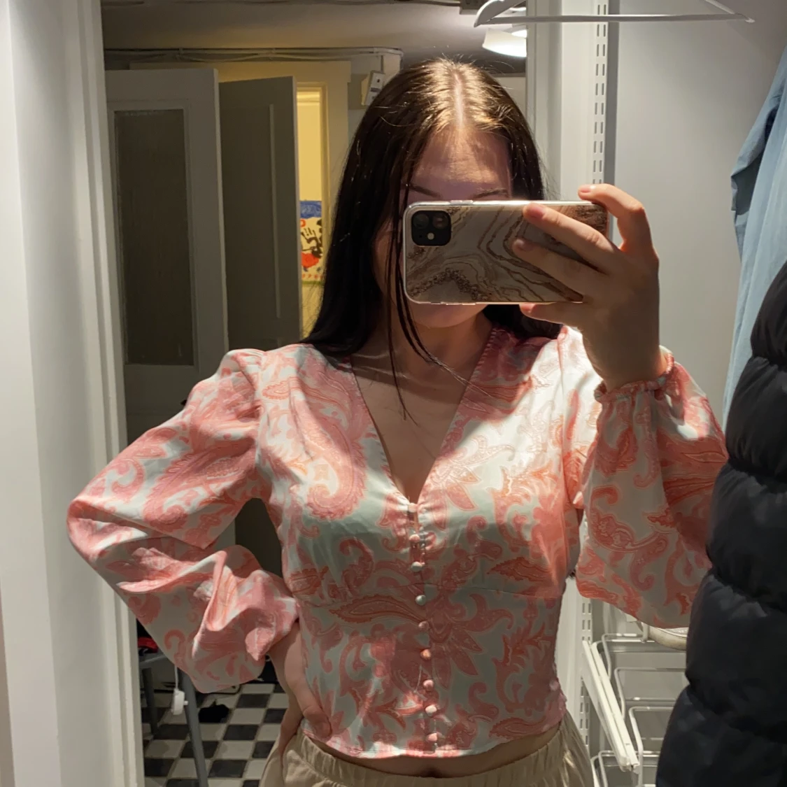 Blus från bikbok i storlek S