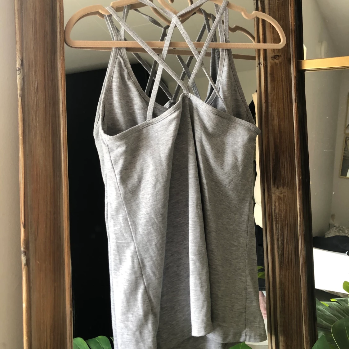 Söt grått linne - 90