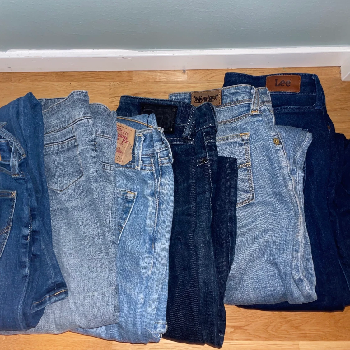 Lågmidjade jeans - 91