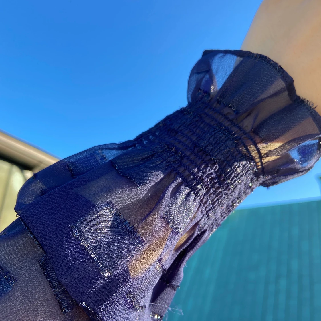 Festklänning med struktur - 91